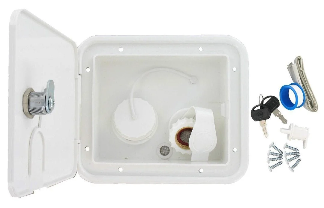 Gravity Water Hatch White – Boat Pump & Plumbing Part