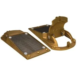 Groco Perforated Hull Strainer W/Access Door 2" Max Thru-Hull