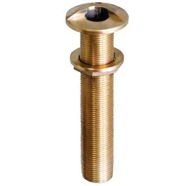 Groco 3/4" Bronze Extra Long High Speed Thru-Hull Fitting W/Nut