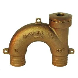 Groco Bronze Vented Loop - 1-1/2" Hose