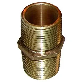 Groco Bronze Pipe Nipple - 1" Npt