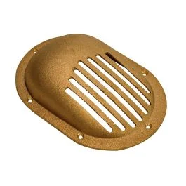 Groco Bronze Clam Shell Style Hull Strainer W/Mount Ring F/Up To 1-1/2" Thru Hull