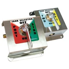 Groco 1/2" 4-Way Tank Selector Kit