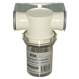 Groco 3/4" Fresh Water Strainer W/Plastic Basket