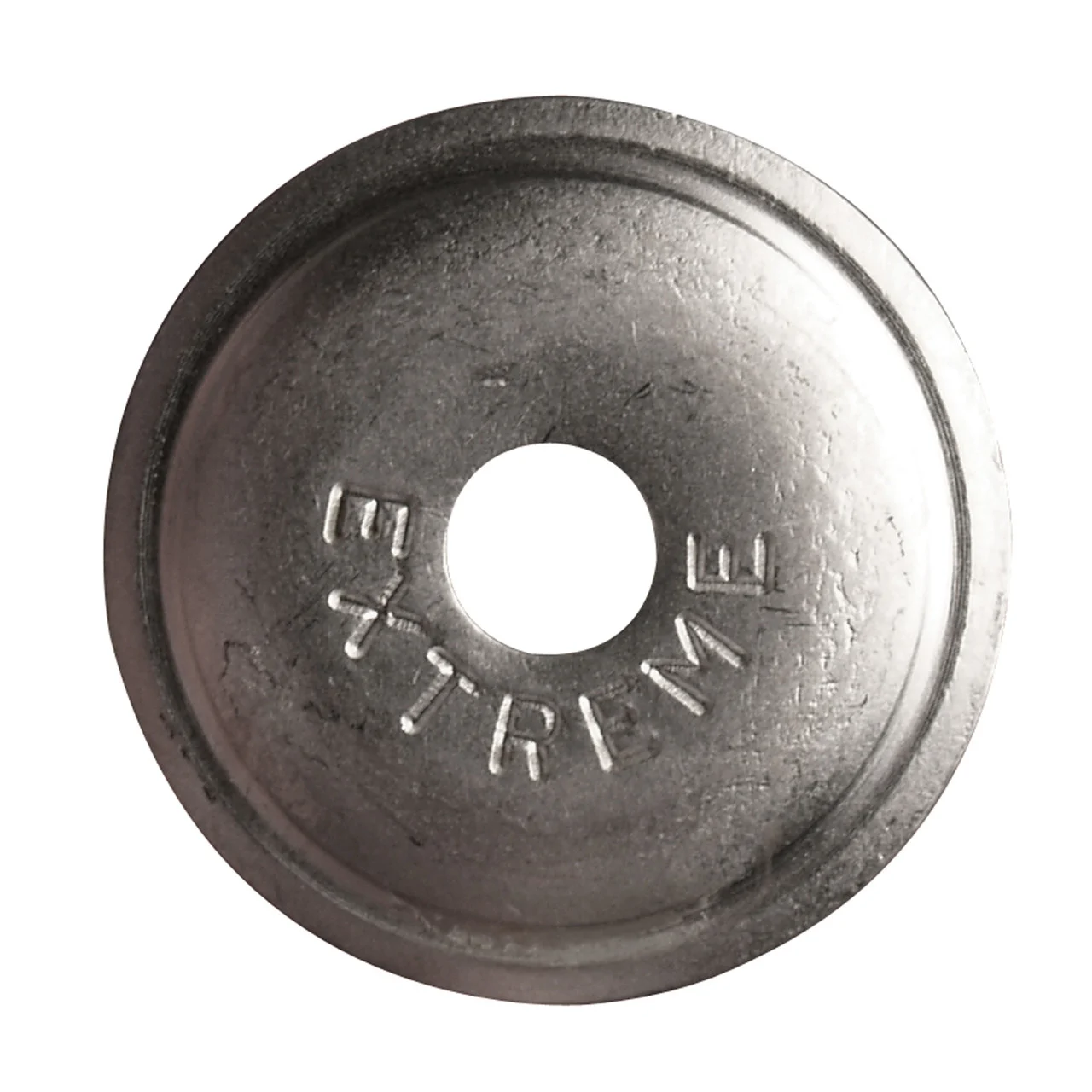Extreme Max 5900.1129 Round Aluminum Backers - Natural, Pack of 48 - 5900.1129
