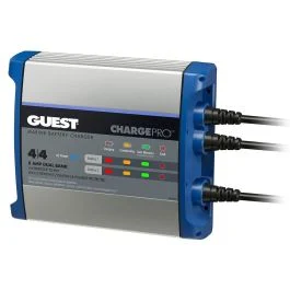 Guest On-Board Battery Charger 8a / 12v - 2 Bank - 120v Input