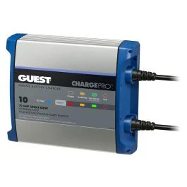 Guest On-Board Battery Charger 10a / 12v - 1 Bank - 120v Input