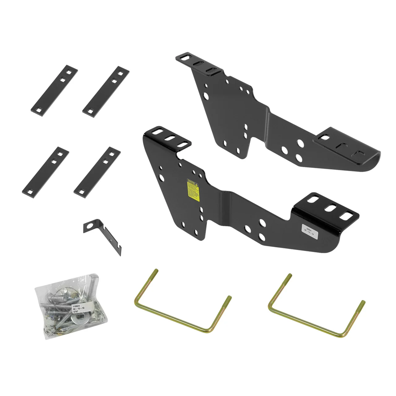 Reese 50064 Custom Quick-Install Fifth Wheel Brackets for Select Chevrolet Silverado 1500/2500/3500 (1999-2019) - 50064