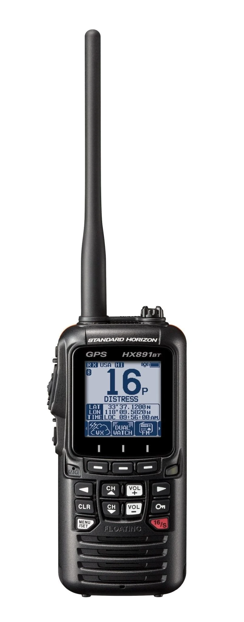 Standard Handheld VHF / GPS / Bluetooth / Bl – Marine Boat Replacement Part