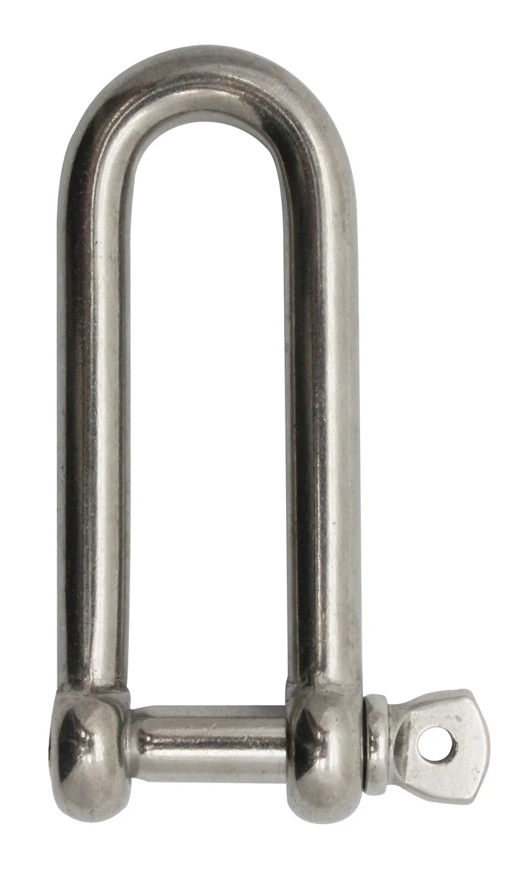 Extreme Max 3006.8204 BoatTector Stainless Steel Long D Shackle - 5/16" - 3006.8204