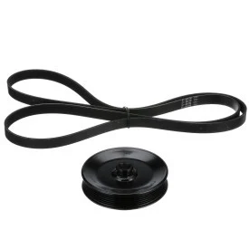 Serpentine Belt and Pulley Kit 8M0150824 - Includes 2,197 mm Long Belt and Replacement Pulley