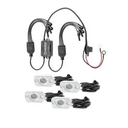 Heise Rbg Accent Light Kit - 4 Pack