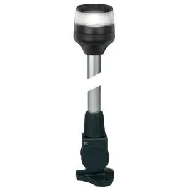 Hella Marine Naviled 360 Compact All Round Lamp - 2nm - 40" Fold Down Base - Black