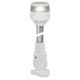 Hella Marine Naviled 360 Compact All Round Lamp - 2nm - 40" Fold Down Base - White