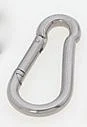 Viadana Stainless Steel Carbine Hook 100mm, 29.06