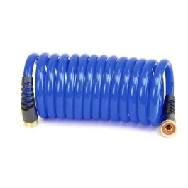 Hosecoil Pro 15' W/Dual Flex Relief 1/2" Id Hp Quality Hose