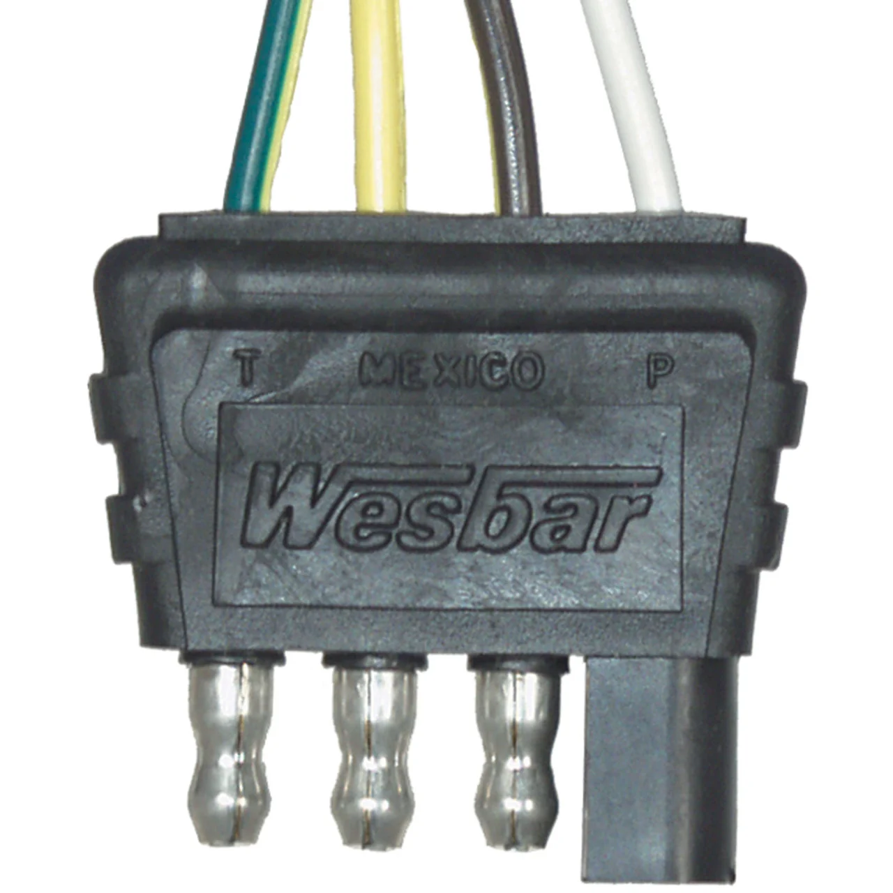 Wesbar 707286 18" 4-Way Flat Trailer End - Carded - 707286