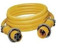Hubbell Cs75it4 100amp 3 Wire 75' 125/250v Shore Cord - Truck Only