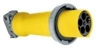 Hubbell M5100c9r 100a 30y 120/208v Female Connector