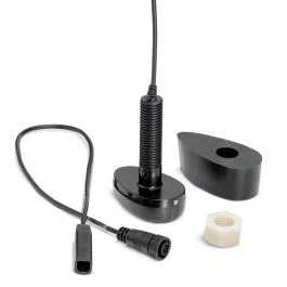 Humminbird Xpth-9-Hw-T Dual Spectrum Chirp Plastic Thru-Hull Transducer W/Temp