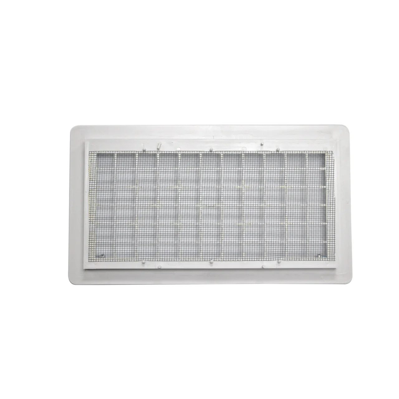 Rustique Enterprises VENT F/RAPID WALL WHITE Rapid Wall Vent 18" x 10" - White - VENT F/RAPID WALL WHITE