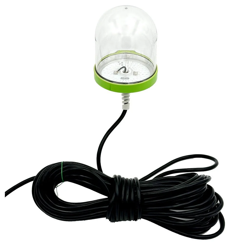 Hydro Glow LED Underwater Dock Light - 200W - 50' Cord - Blue – Marine Boat Replacement Part