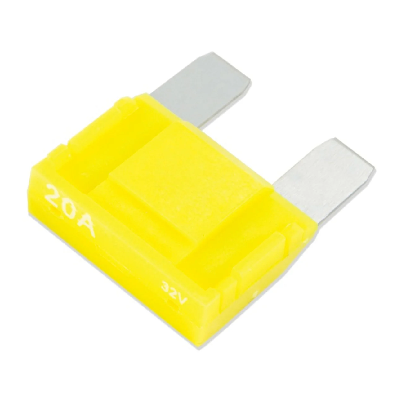WirthCo 24520 MaxBlade Fuse - 20 Amp (Yellow), Pack of 2 - 24520