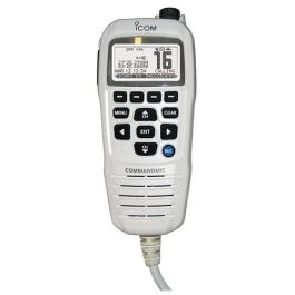 Icom Commandmiciv W/White Blacklit Lcd - Super White