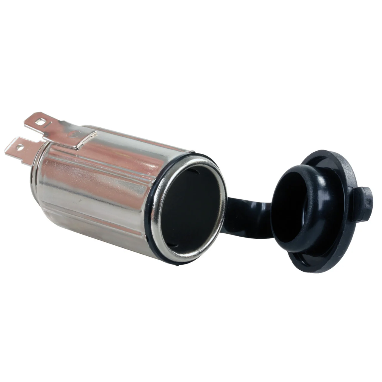 JR Products 15125 Metal 12V Charging Port - 15125