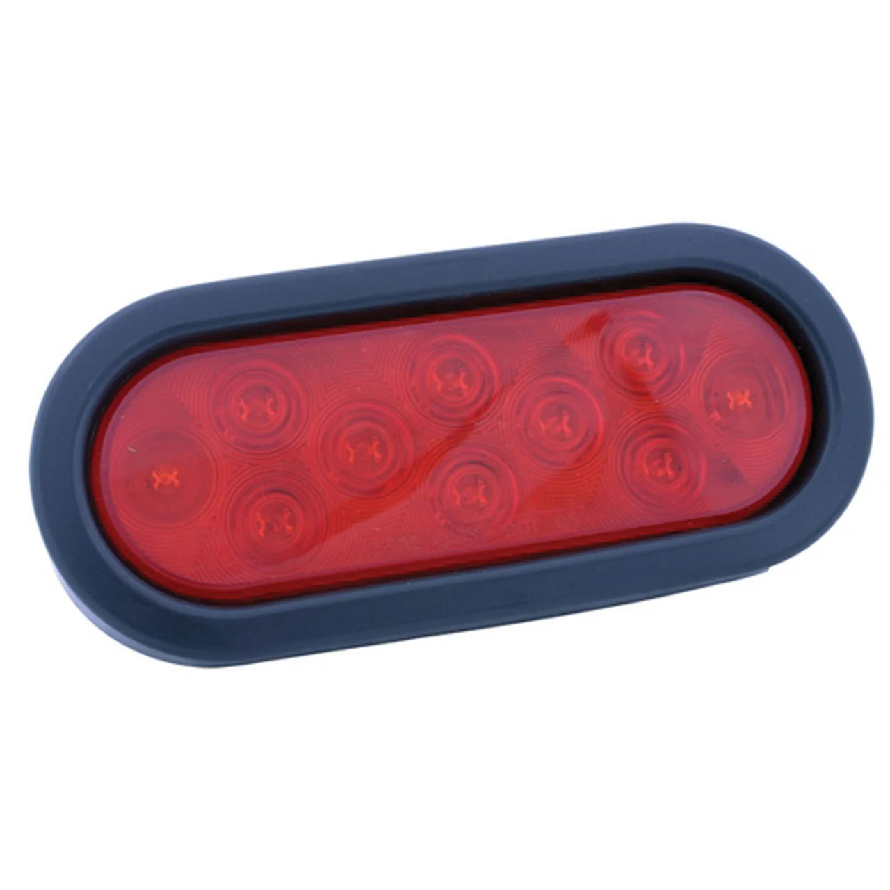 Diamond Group by Valterra DG52434 LED Exterior Light - 6", 10 Diode, Red, Round - DG52434