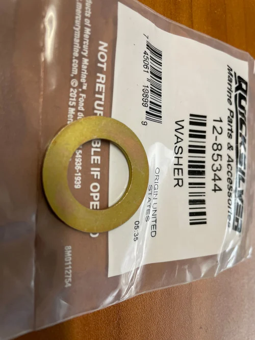 OEM MerCruiser Swv Shaft Mounting Washer 12-85344