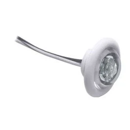 Innovative Lighting Led Bulkhead/Livewell Light "The Shortie" White Led W/ White Grommet
