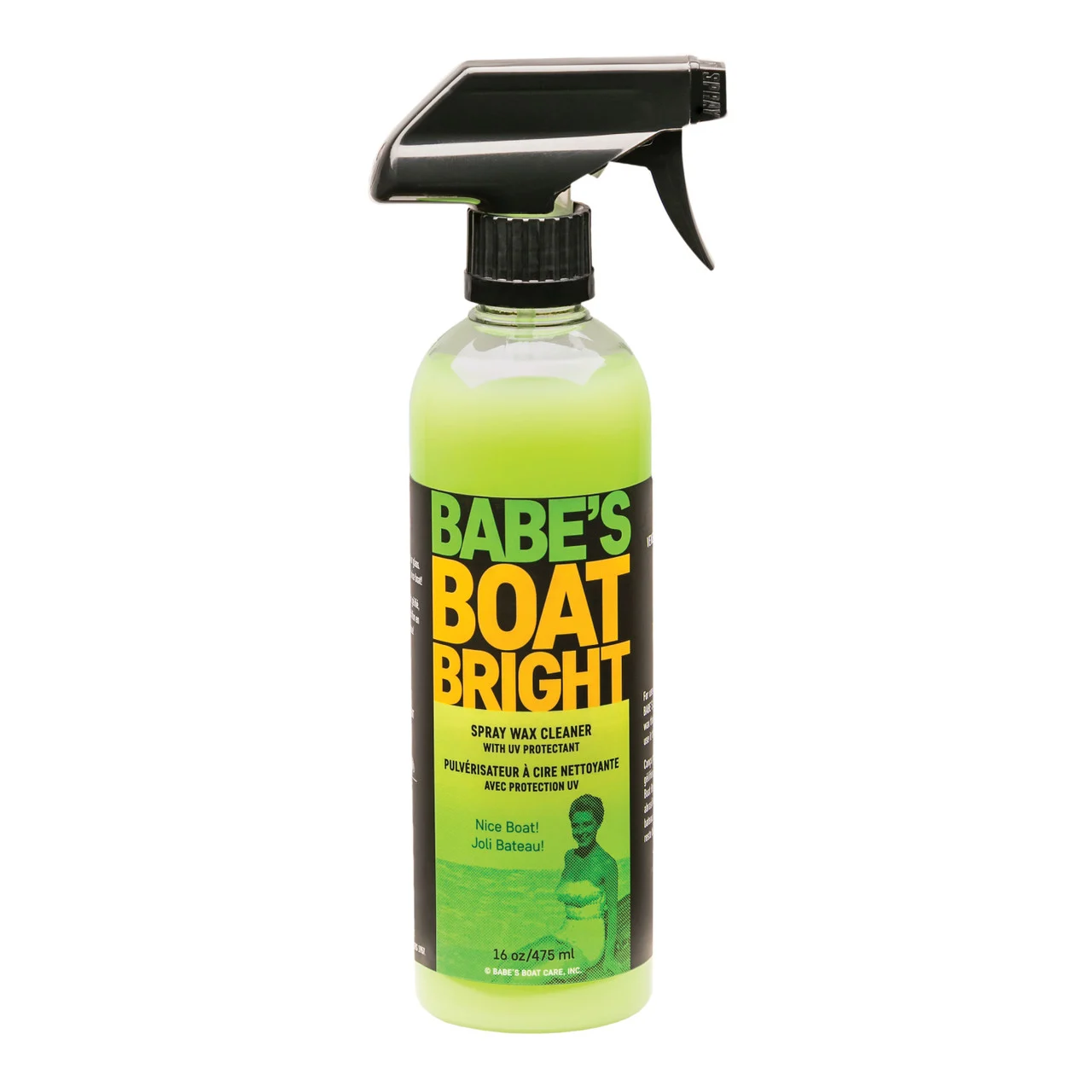 BABE'S Boat Care Products BB7016 Boat Bright Spray Wax - 16 oz. - BB7016