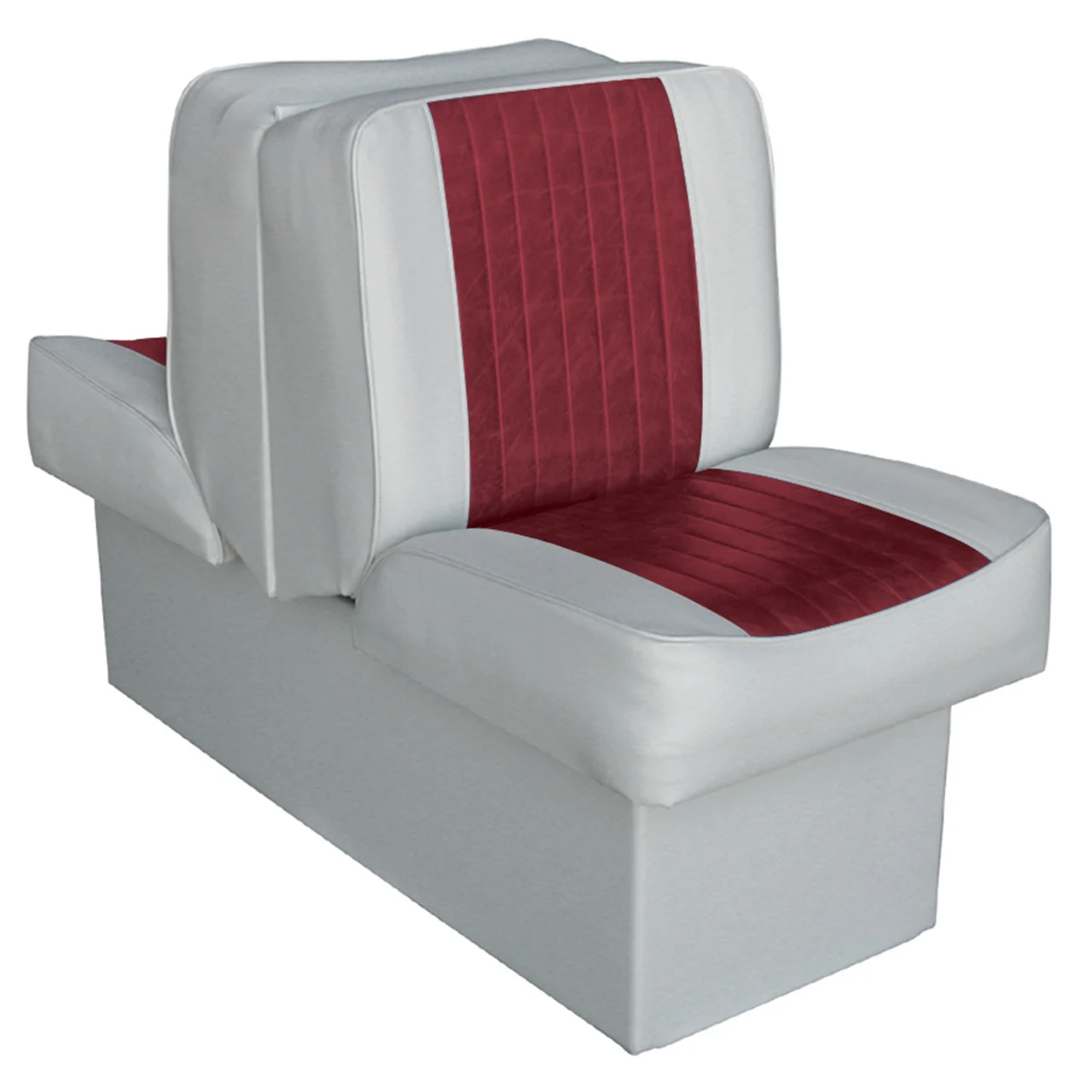 Wise 8WD707P-1-661 Lounge Seat - Grey/Red - 8WD707P-1-661