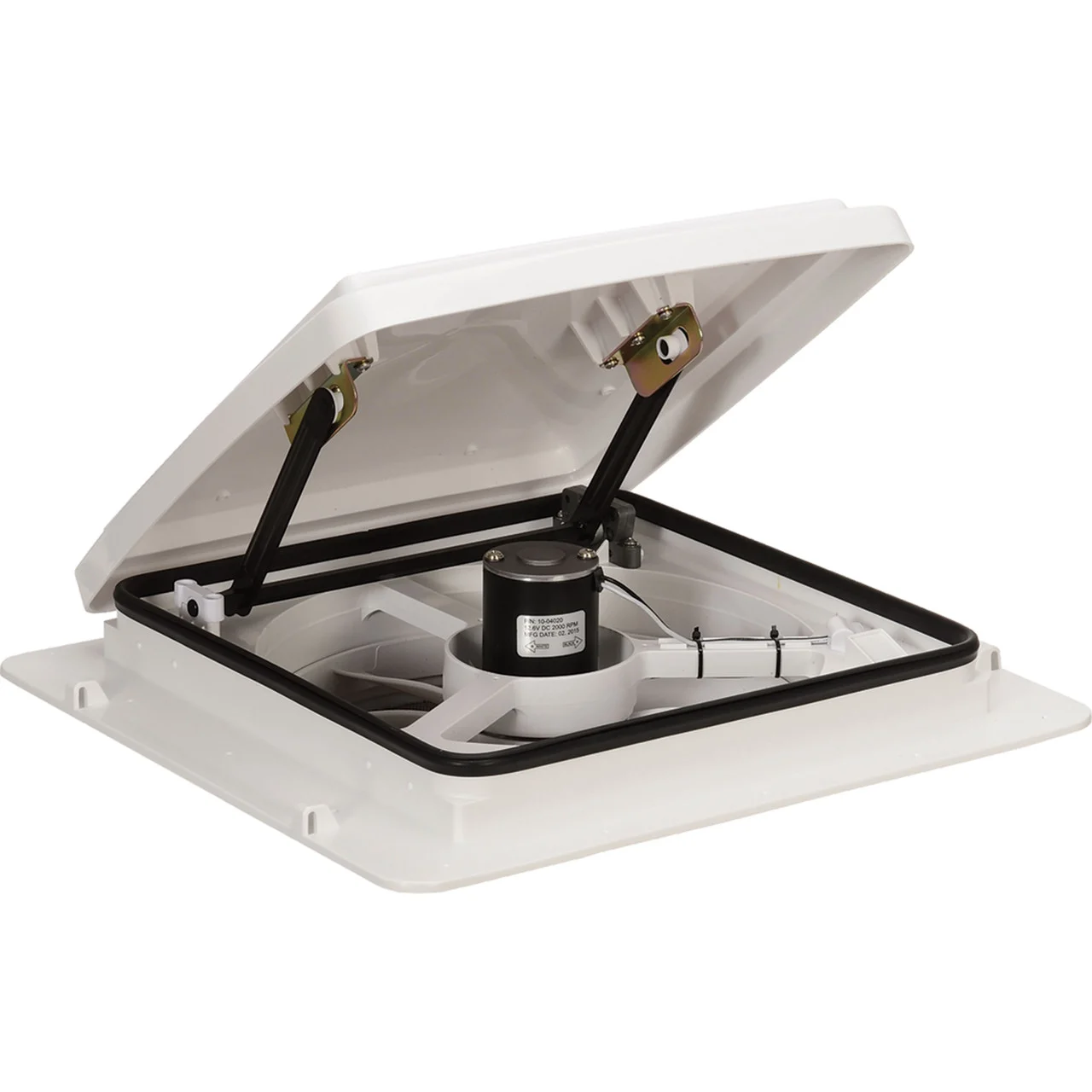 MAXXAIR 00-04002K MAXXFAN Plus w/ 4-Speed Fan and Manual Opening - 00-04002K