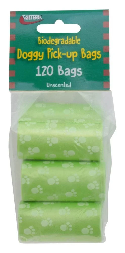 Valterra A10-2025VP Biodegradable Doggy Pick-up Bags 120 bags - A10-2025VP