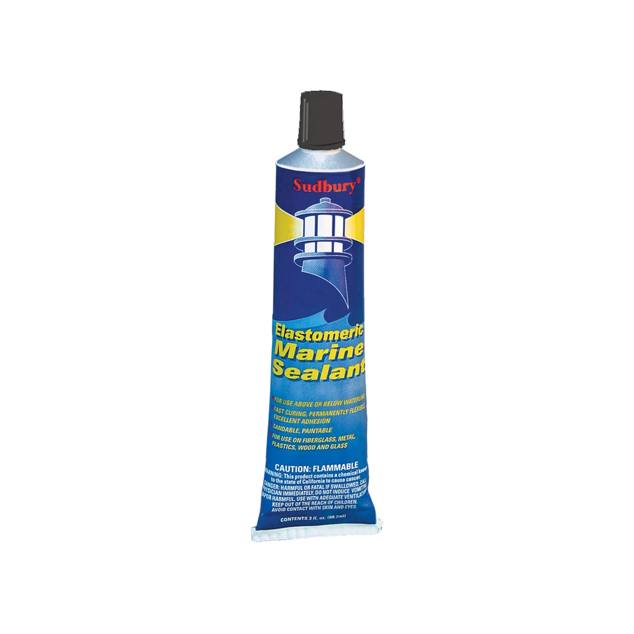 Sudbury 322 Elastomeric Sealant - 3 oz., Black - 322