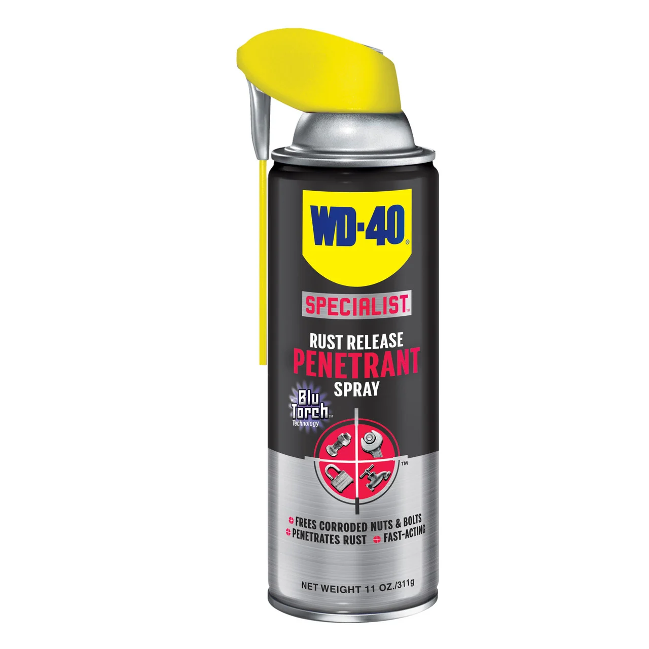 WD40 300004 Specialist Penetrant Spray Smart Straw - 11 oz. - 300004
