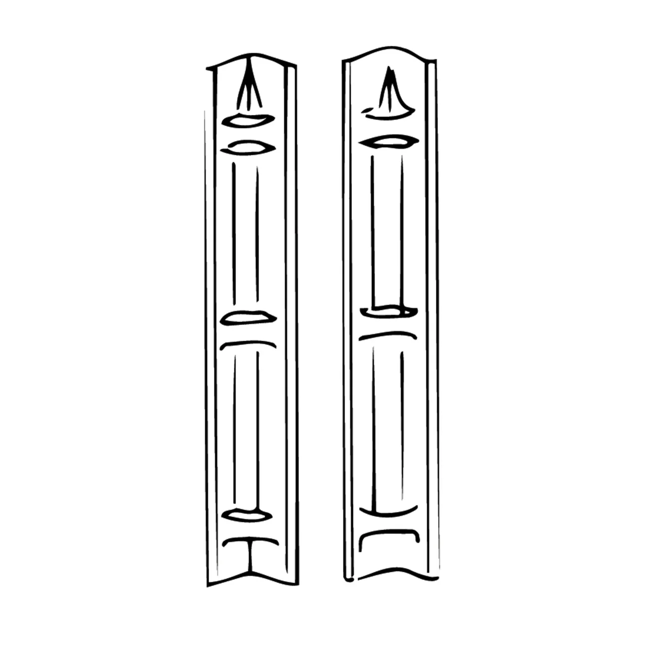 Kinro W-260C-2/PACK Corner Caddy Tub Surround - White - 209708