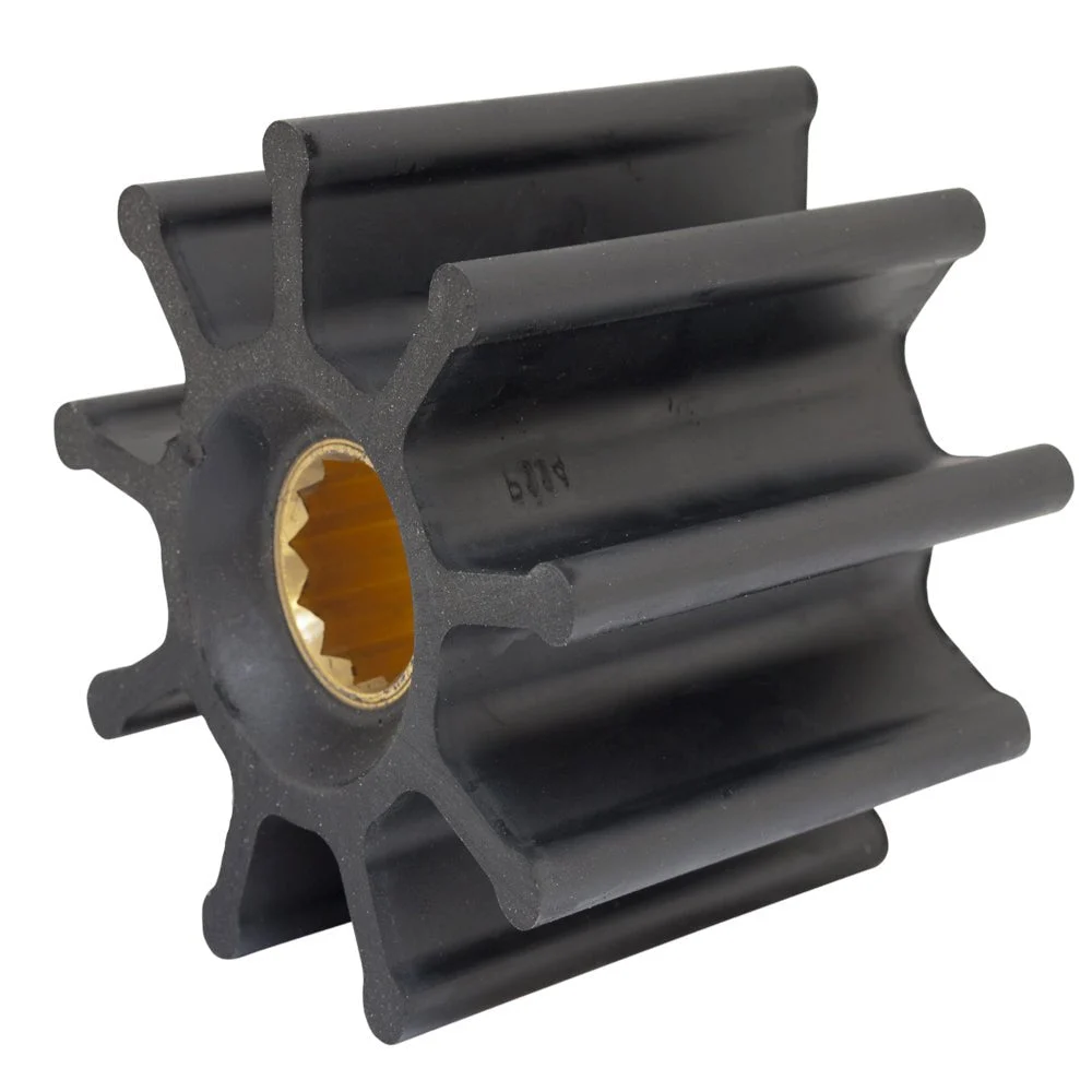 Jabsco Impeller Kit - 9 Blade - Neoprene - 3-¾" Diameter – Marine Engine Cooling Replacement Part