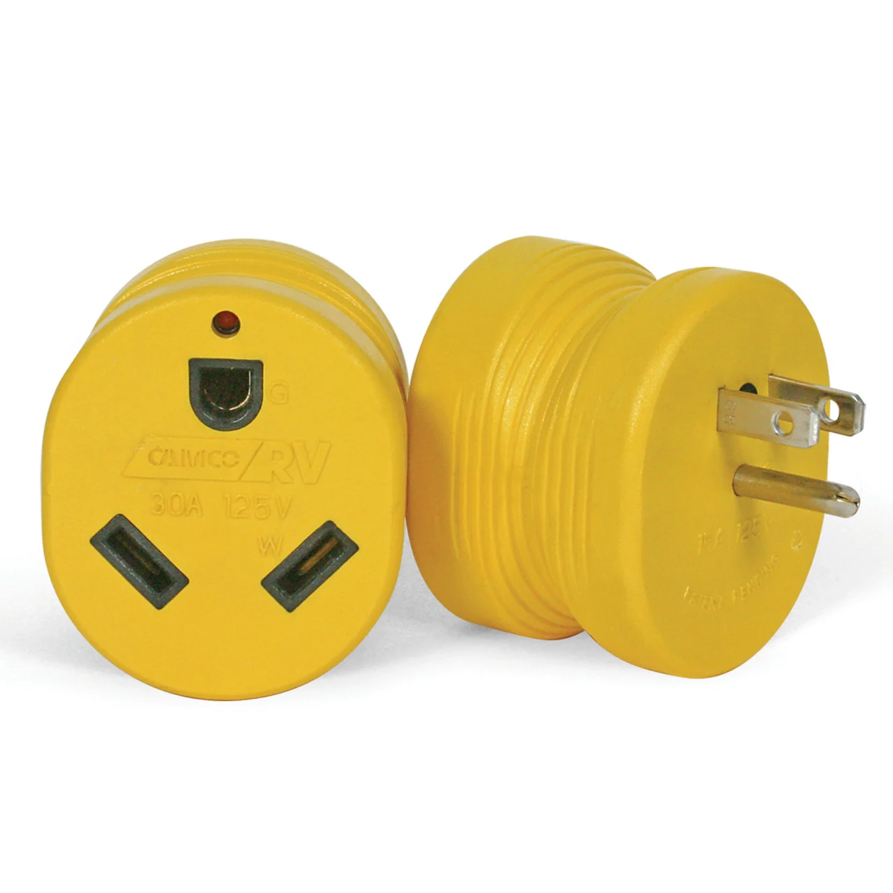 Camco 55223 Powergrip Adapters 15M - 30F - 55223