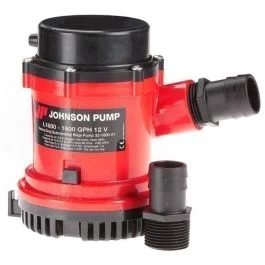 Johnson Pump 2200 Gph Bilge Pump 1-1/8" Hose 12v Threaded Port