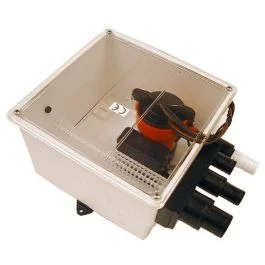 Johnson Pump 1000 Gph Multi Port Shower Sump Pump 12v W/Switch