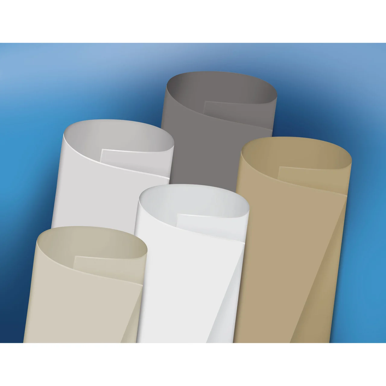Dicor DFII85T-35 DiFlex II Roofing - 35' x 8'6" - Tan - DFII85T-35