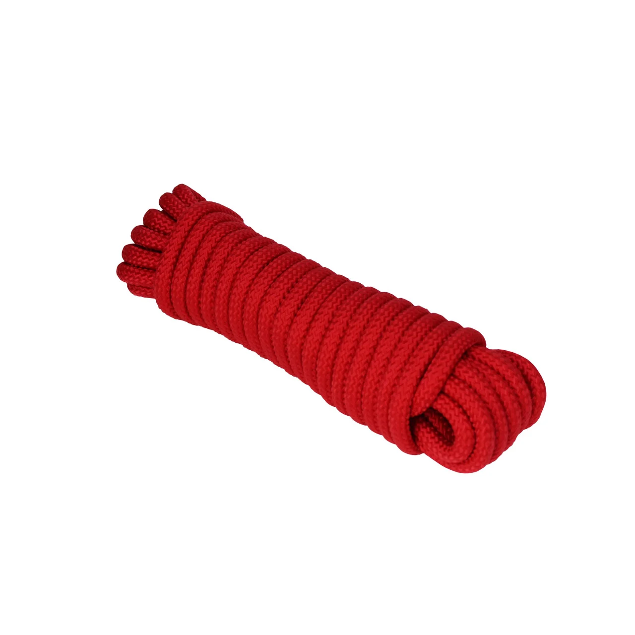 Extreme Max 3008.0352 16-Strand Diamond Braid Utility Rope - 3/8" x 100', Red - 3008.0352