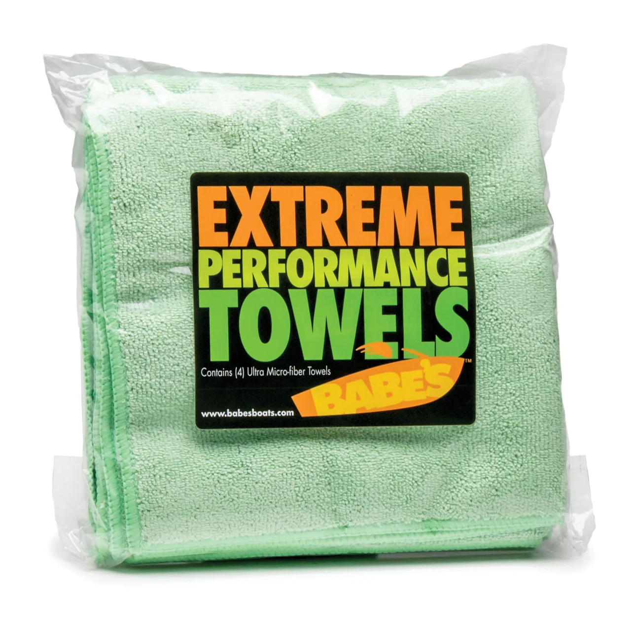 BABE'S Boat Care Products BBS1140 Extreme Performance Microfiber Towels - 4 Pack - BBS1140