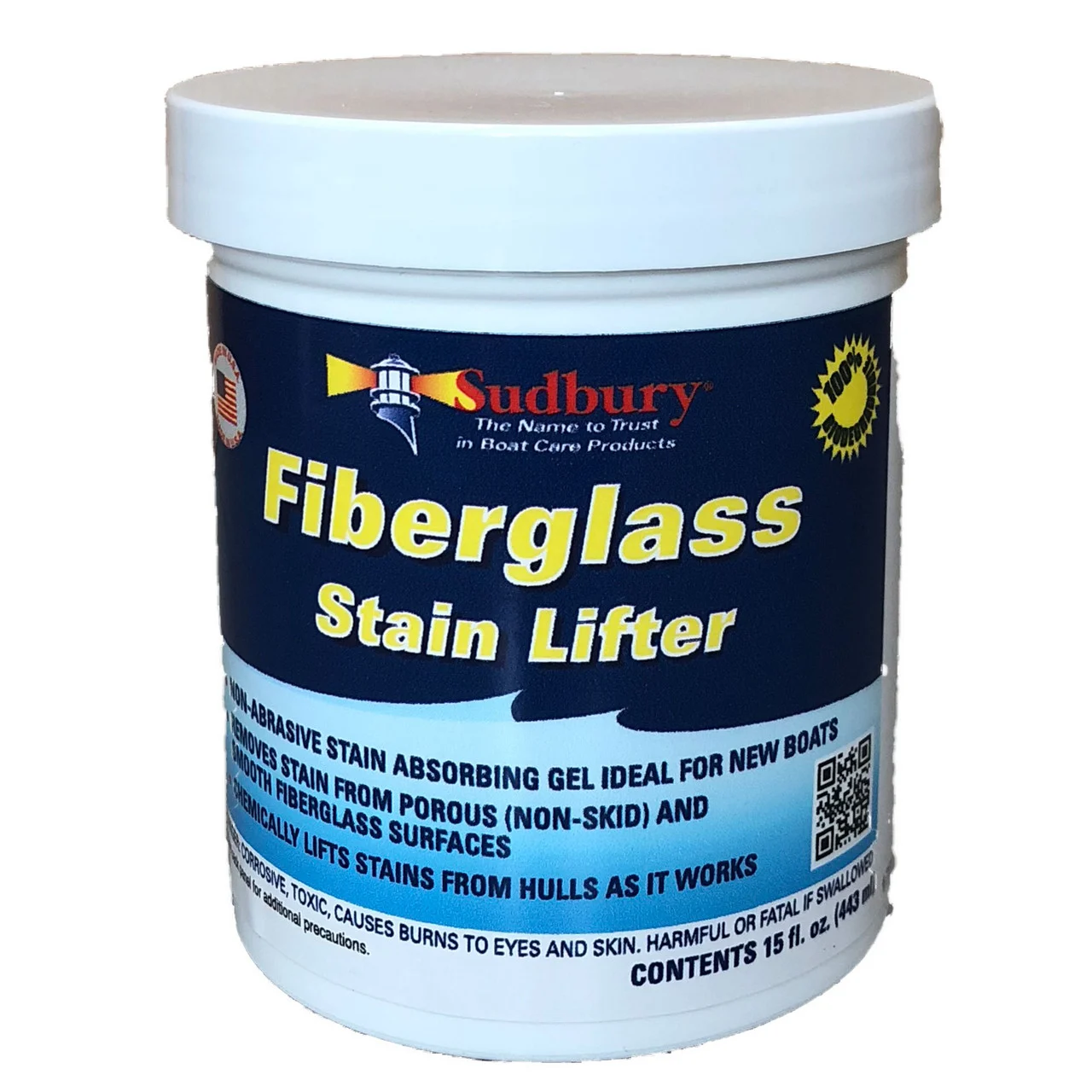Sudbury 846 Fiberglass Stain Lifter - 16 oz. - 846