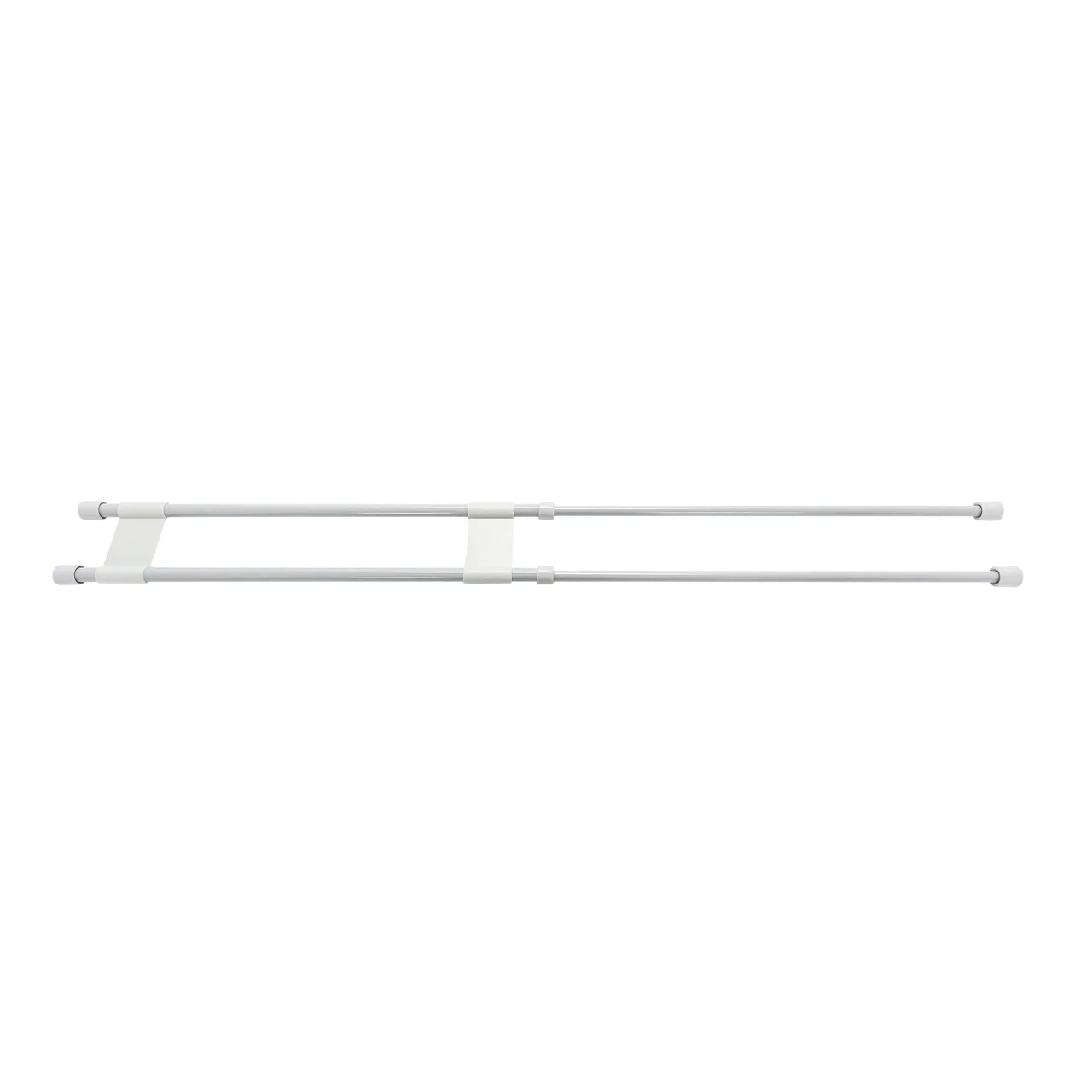 Camco 44076 Double Refrigerator Bar - 19" to 34", Gray - 44076