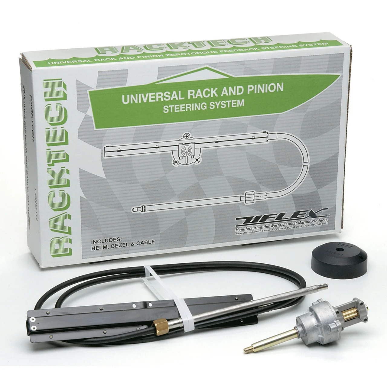 Uflex RACKTECH20 RackTech Rack Steering System - 20' - RACKTECH20