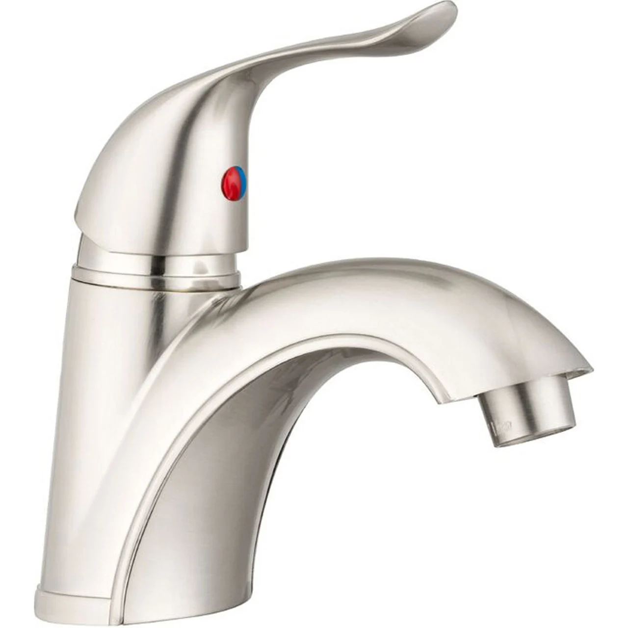 Dura Faucet DF-NML202-SN Single Lever RV Lavatory Faucet - Satin Nickel - DF-NML202-SN